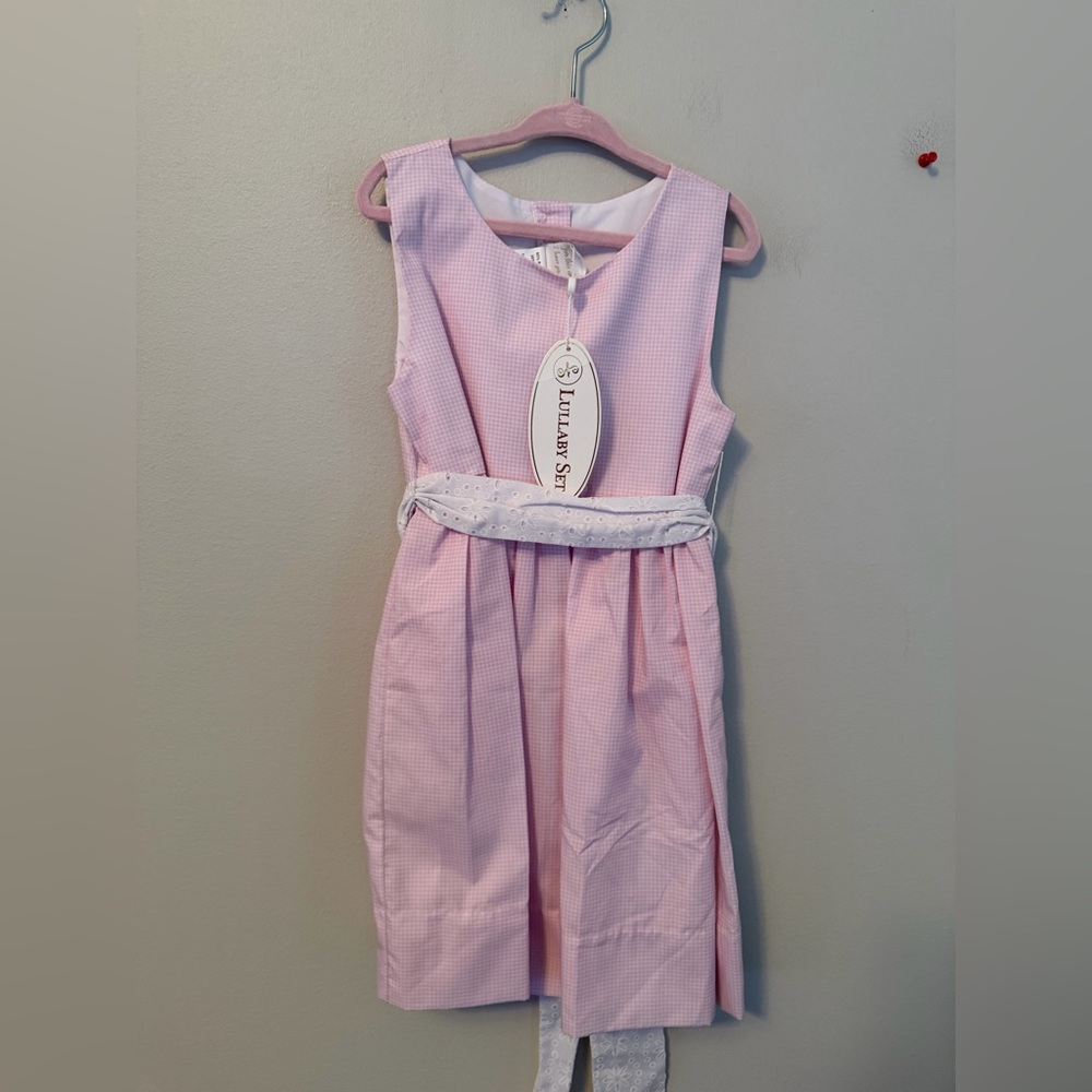 Lullaby Set Pink Gingham Dress